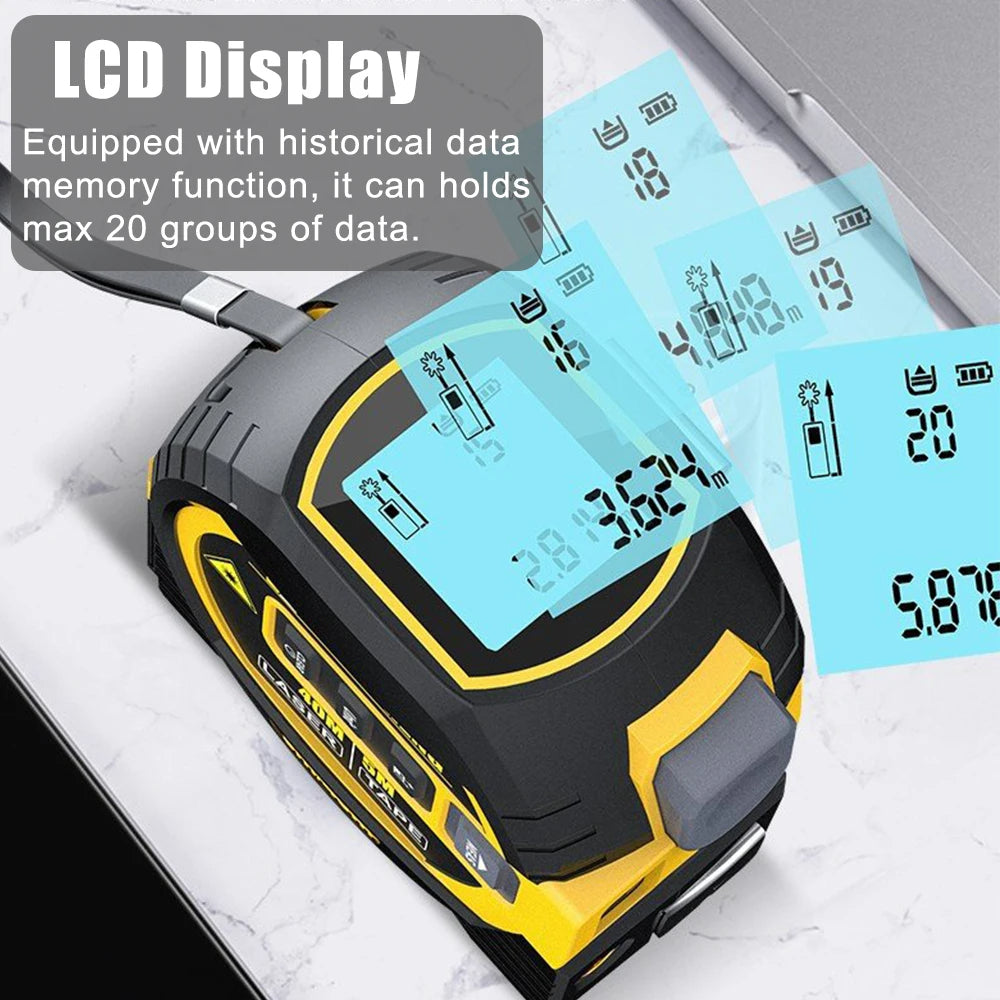 3 in 1 Laser Measure Tape