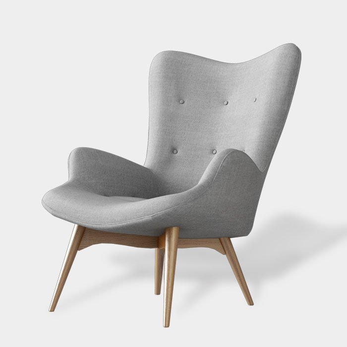 Grouped Fabric Accent Chair – Image 3