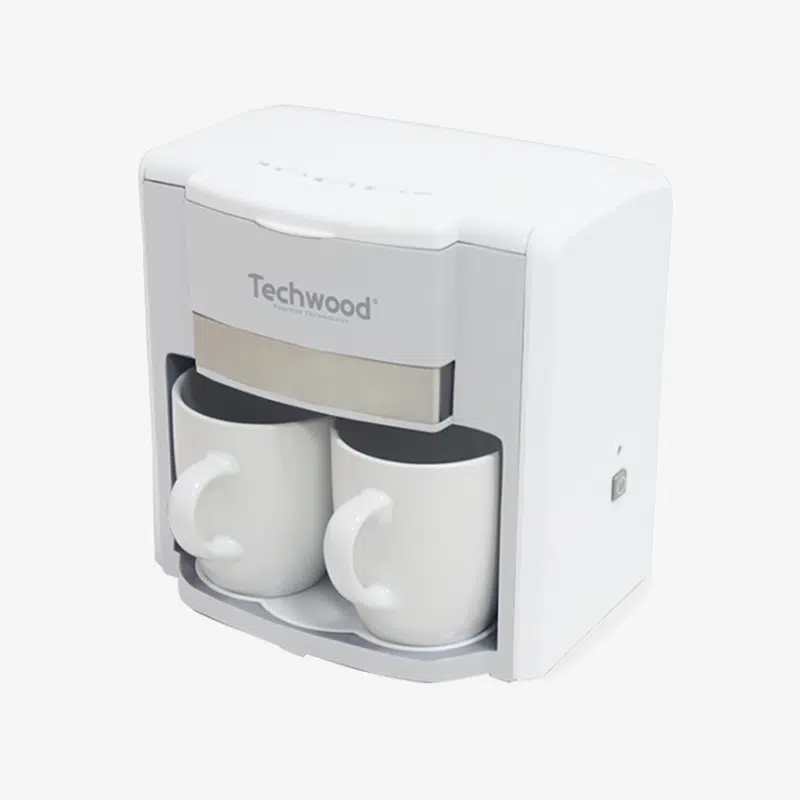 Cafetière 2 Tasses Duo blanc