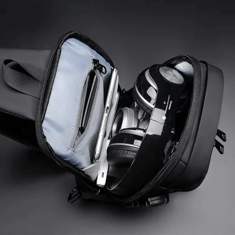 Sac Bandoulière Multifonctionnel USB – Image 5