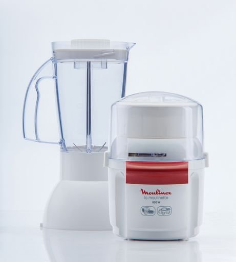 Moulinex  800W avec bol 1.5L Blanc-AR6801EG