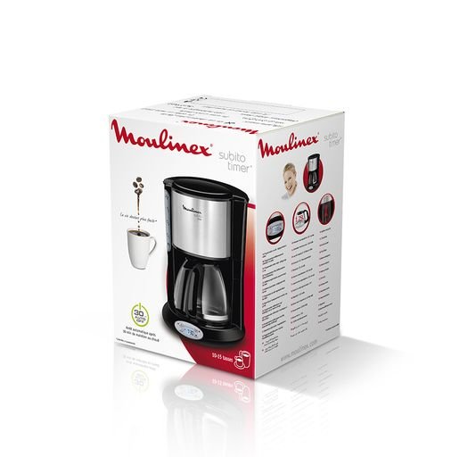 Cafetière Moulinex Principio Programmable Noire FG362810 – Image 3