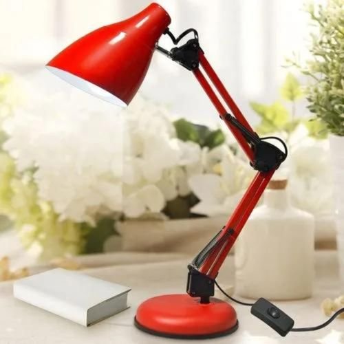 Lampe bureau – réglable – style moderne – Rouge