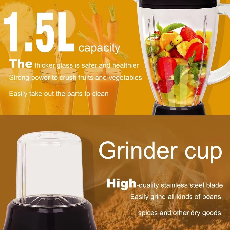 Blender 2 en 1 Sonifer SF-8009 – 1.5L, 300W – Image 3