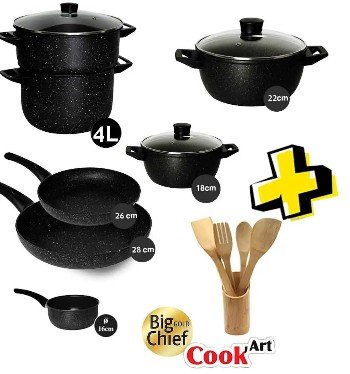 batterie de cuisine 15 pcs